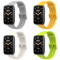 thumbnail image 1 of KOMI 4 pack Bands Watch Strap for Xiaomi Mi Band 7 Pro for Women Men Replacement Sport Soft Silicone Strap Wristband Bands Bracelet for Mi Band 7 Pro Activity Tracker, 1 of 5