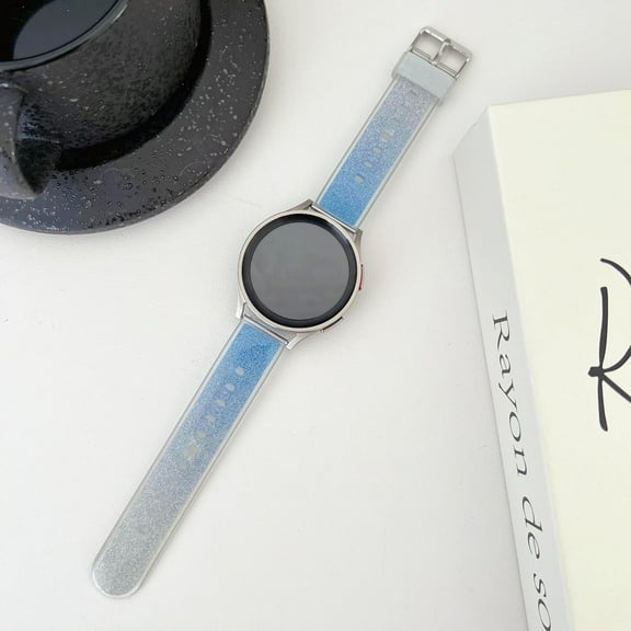 KOMI TPU Watch Band Compatible with Garmin Venu Sq/Venu Sq Music Band Blue