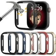 thumbnail image 1 of KOMI 6 Pack Hard PC Case Built in Tempered Glass Screen Protector Compatible with Apple Watch Series 9 8 7 41mm, KOMI Ultra-Thin Scratch Resistant Overall Protective Bumper Cover for iWatch 41mm, 1 of 6