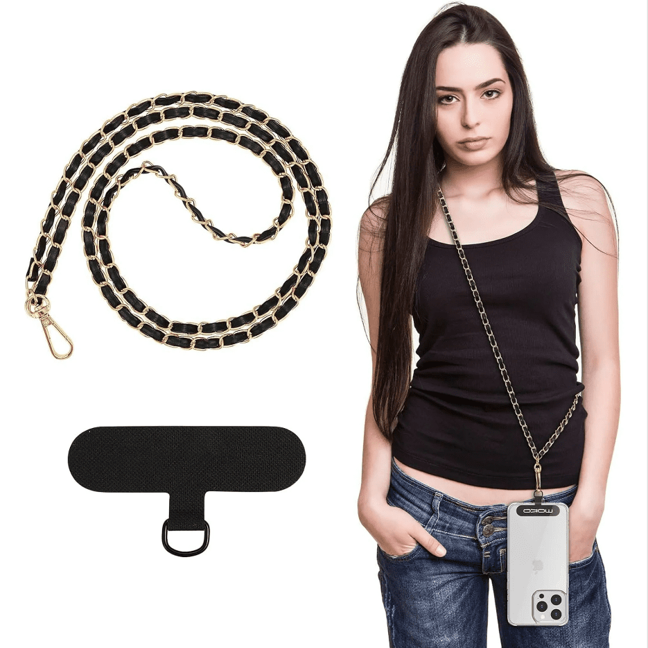 KOMI Universal Phone Lanyard, Metal Crossbody Strap Anti-Theft ...