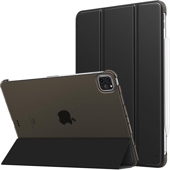 KOMI for iPad Pro 11 Inch Case (4th/3rd Generation,2022/2021),Slim Trifold Hard PC Back Shell Protective Smart Cover Case for iPad Pro 11 Inch 4th Genation with Auto Wake/Sleep