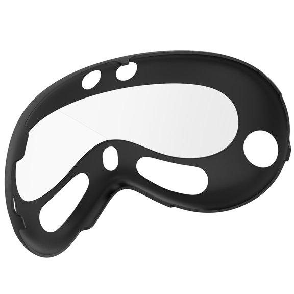 KOMI is suitable for Apple Vision Pro protective case, Apple VR headset shell film integrated protective case, dustproof,PC+ tempered glass material