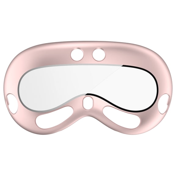 KOMI is suitable for Apple Vision Pro protective case, Apple VR headset shell film integrated protective case, dustproof,PC+ tempered glass material