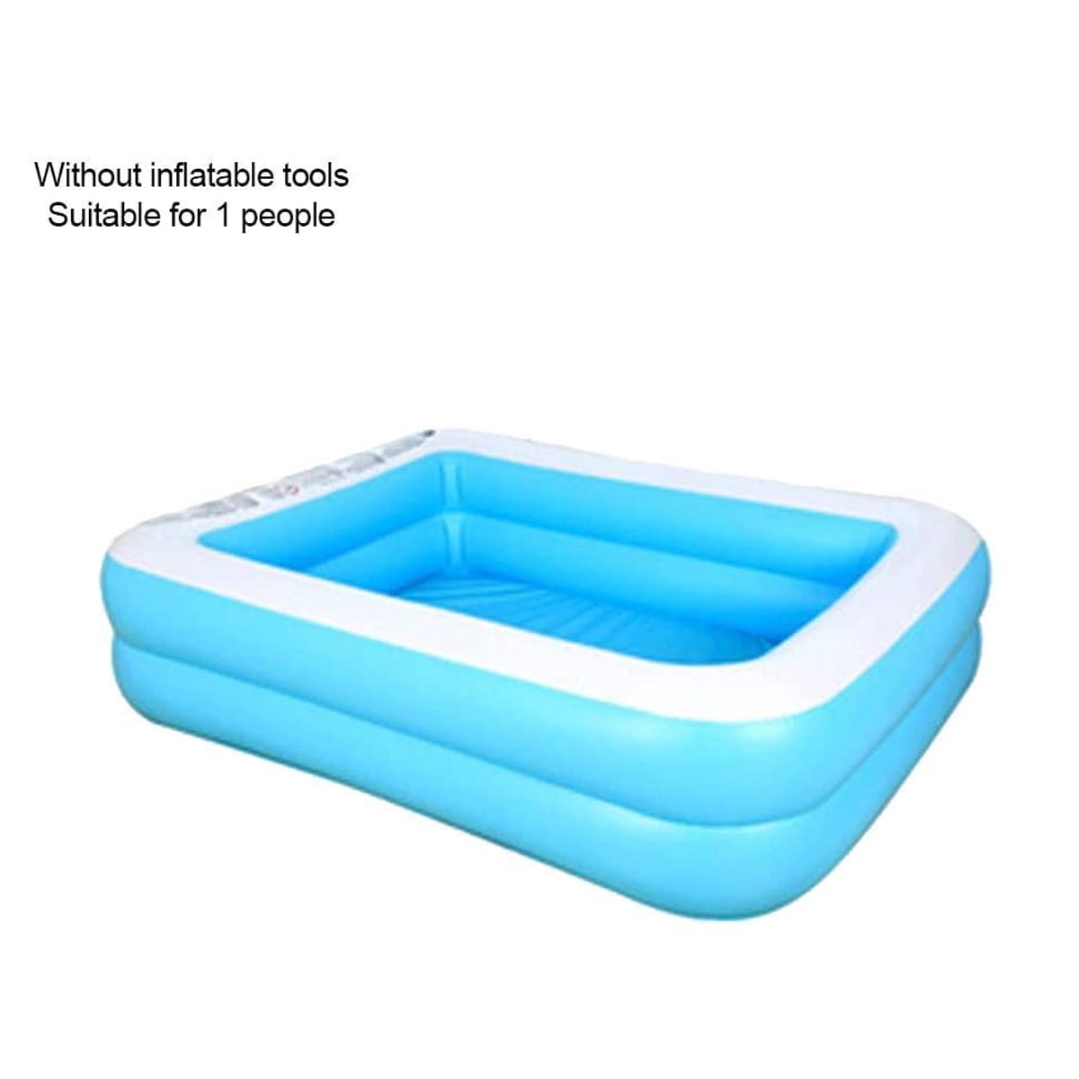 Spa Gonflable Piscine Gonflable Ronde - PVC - Bleu/vert - Usage Extérieur Piscine Appartement Spa Gonflable Piscine Gonflable Ronde - PVC - Bleu/vert - Usage Extérieur Piscine Appartement