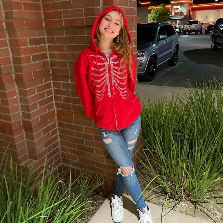 Oversized zip cardigan top