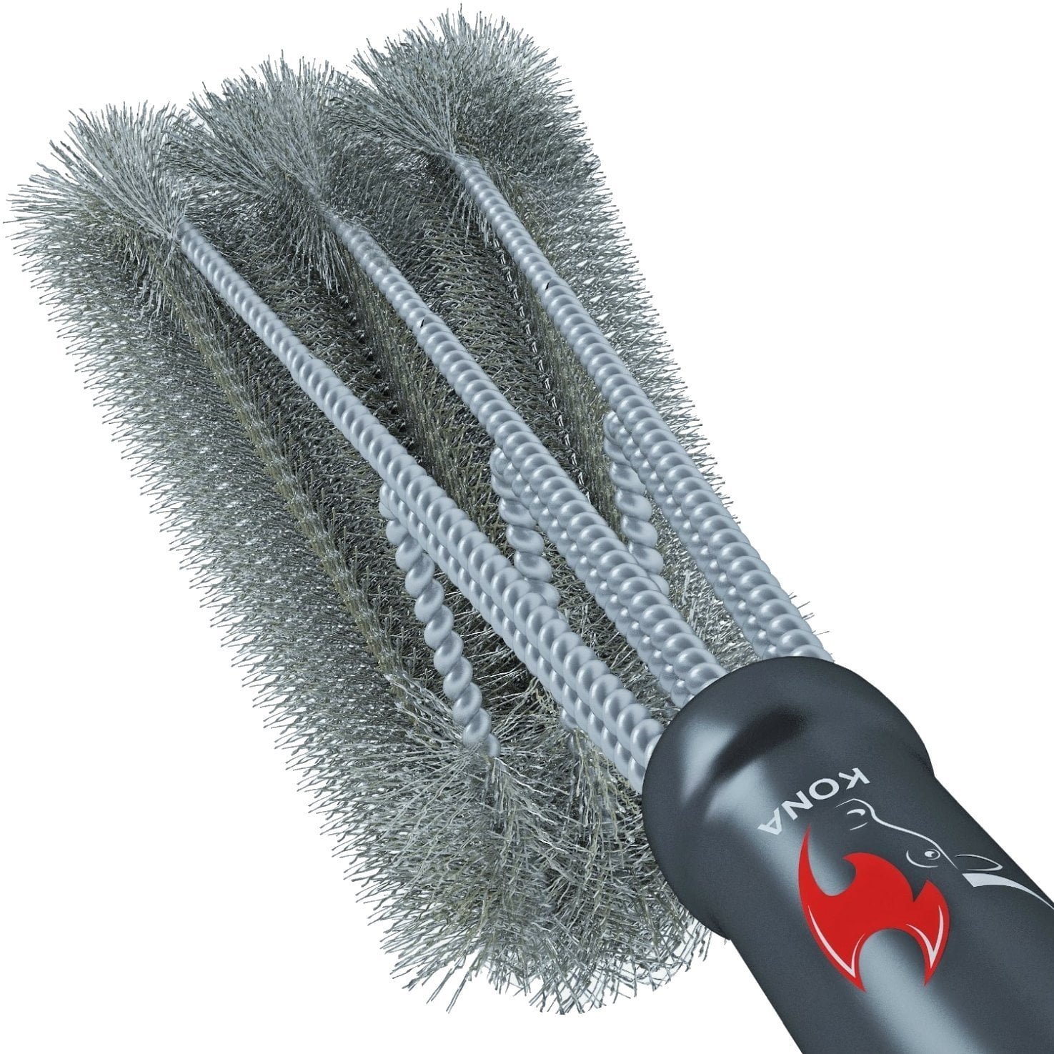 Kona 18 Premium Stainless Steel Deep Clean BBQ Grill Brush and Scraper