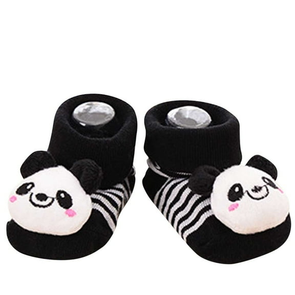 KONDYS Cartoon Baby Girls Boys Anti- Socks Slipper Shoes Boots Cute Practical Baby Care
