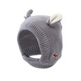 thumbnail image 1 of KONDYS Infant Baby Girls Boys Soft Warm Knit Hat Kids Winter Hat With Fleece Earflap Scarf Hood Hat Cute Lightweight Kids Hats, 1 of 3
