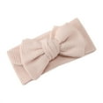 thumbnail image 1 of KONDYS And Toddlers Oversized Bow Headband Children's Knitted Knotted Headband Fontanelle Hair Accessories Headflower Cute Cozy Baby Headbands, 1 of 9