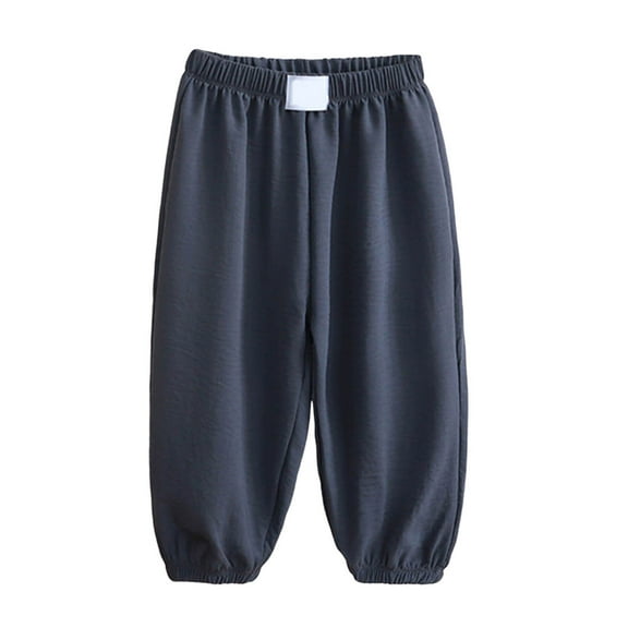 KONDYS Summer Little Baby Girls Boys Sports Breathable Trousers Cute Casual Lightweight Children Trousers