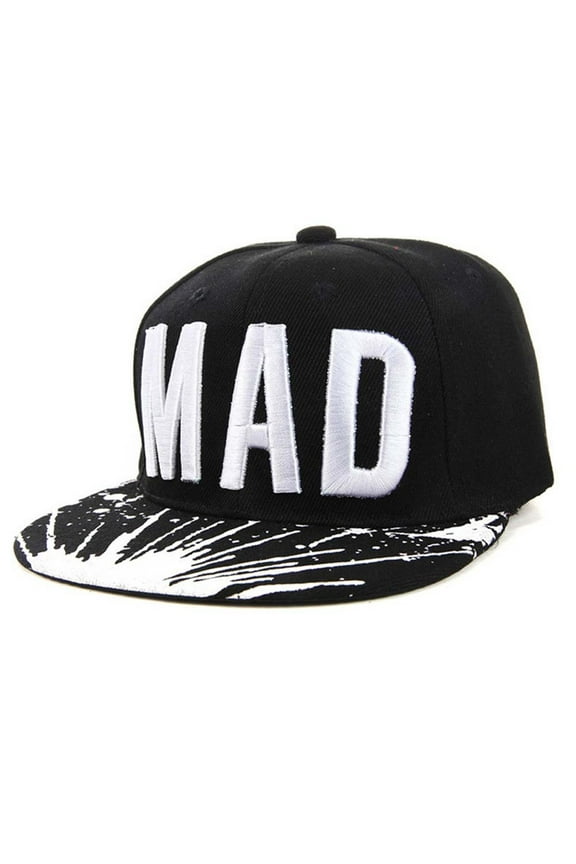 Trend Hat Snapback Cap Kid Boys Girls Letters Baseball Caps Flat Hop Cap BK Cute Practical Baby Care