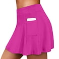 thumbnail image 1 of KONDYS Women High Waisted Swim Skirt Long Skirted Swimsuit Bottom Athletic Bathing Suit Skirt With Panty Classic Women's Beachwear, 1 of 6