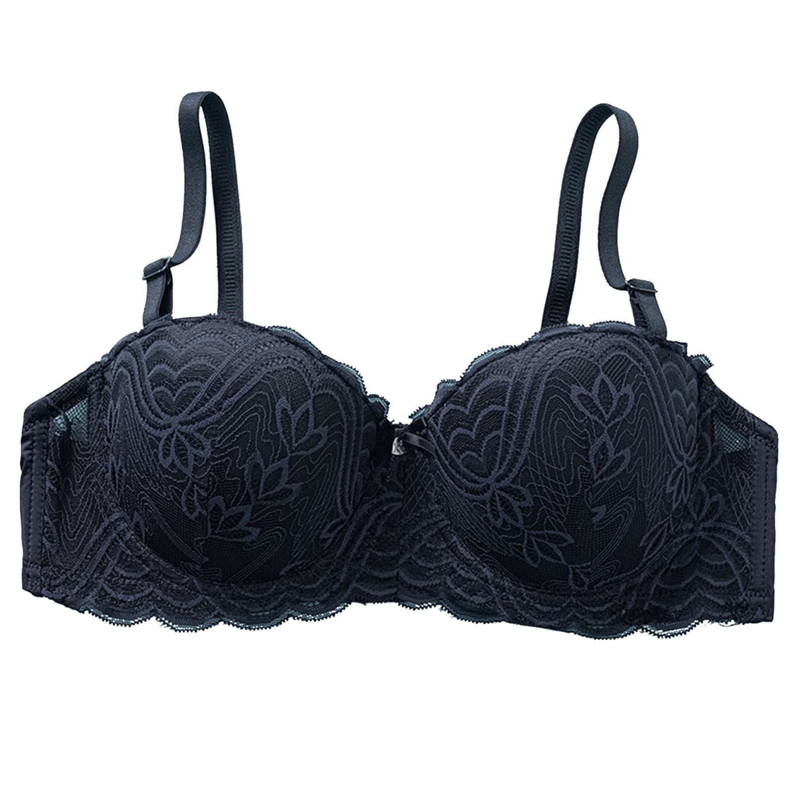 KONDYS Women New Half Cup Plus Size Lingerie With Daily Lace Ribbon And