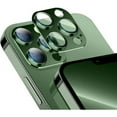 thumbnail image 1 of KONEE Camera Lens Protector Compatible with iPhone 13 Pro/ 13 Pro Max, 9H Tempered Glass Screen Protector, Metal Protective Lens Cover for iPhone 13 Pro/ iPhone 13 Pro Max - Green, 1 of 7