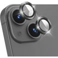 thumbnail image 1 of KONEE Camera Lens Protector Compatible with iphone 14/ 14 Plus, Anti Scratch Tempered Glass Camera Screen Protector, Individual Lens Cover for iPhone 14 / iPhone 14 Plus - Black, 1 of 7