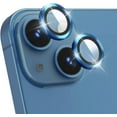 thumbnail image 1 of KONEE Camera Lens Protector Compatible with iphone 14/ 14 Plus, Anti Scratch Tempered Glass Camera Screen Protector, Individual Lens Cover for iPhone 14 / iPhone 14 Plus - Blue, 1 of 7