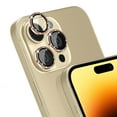 thumbnail image 1 of KONEE Camera Lens Protector Compatible with iphone 14 Pro/14 Pro Max, Anti Scratch Tempered Glass Camera Screen Protector, Individual Lens Cover for iPhone 14 Pro/ iPhone 14 Pro Max - Gold Glitter, 1 of 7
