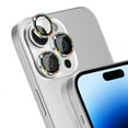 thumbnail image 1 of KONEE Camera Lens Protector Compatible with iphone 14 Pro/14 Pro Max, Anti Scratch Tempered Glass Camera Screen Protector,Individual Lens Cover for iPhone 14 Pro/ iPhone 14 Pro Max - Gradient Glitter, 1 of 7