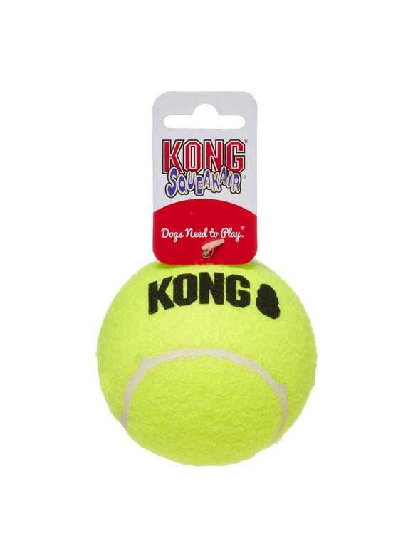 KONG AirDog Squeakair Ball Dog Toy, Large