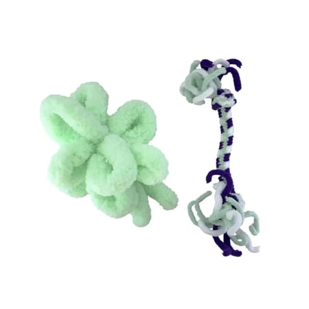 KONG Cat Active Rope Cat Toy Mint Purple 1ea/2 pk