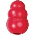 KONG Classic Dog Chew Toy, Play Treat, UltraDurable Red Rubber, Medium