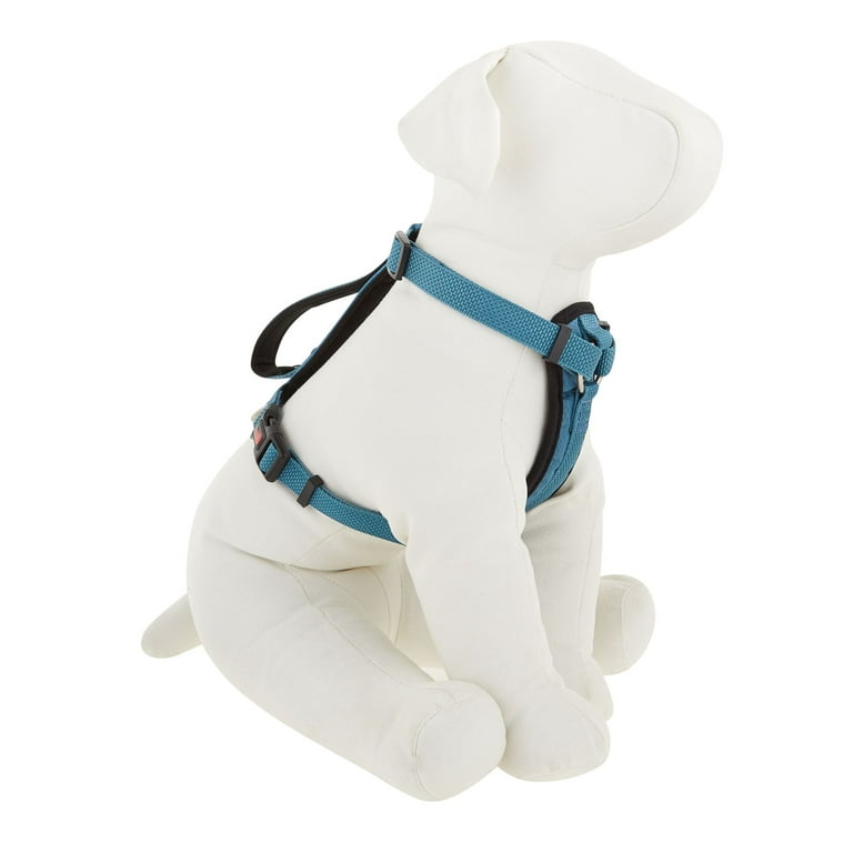 KONG Comfort Padded Chest Plate Dog Harness Medium Blue Walmart