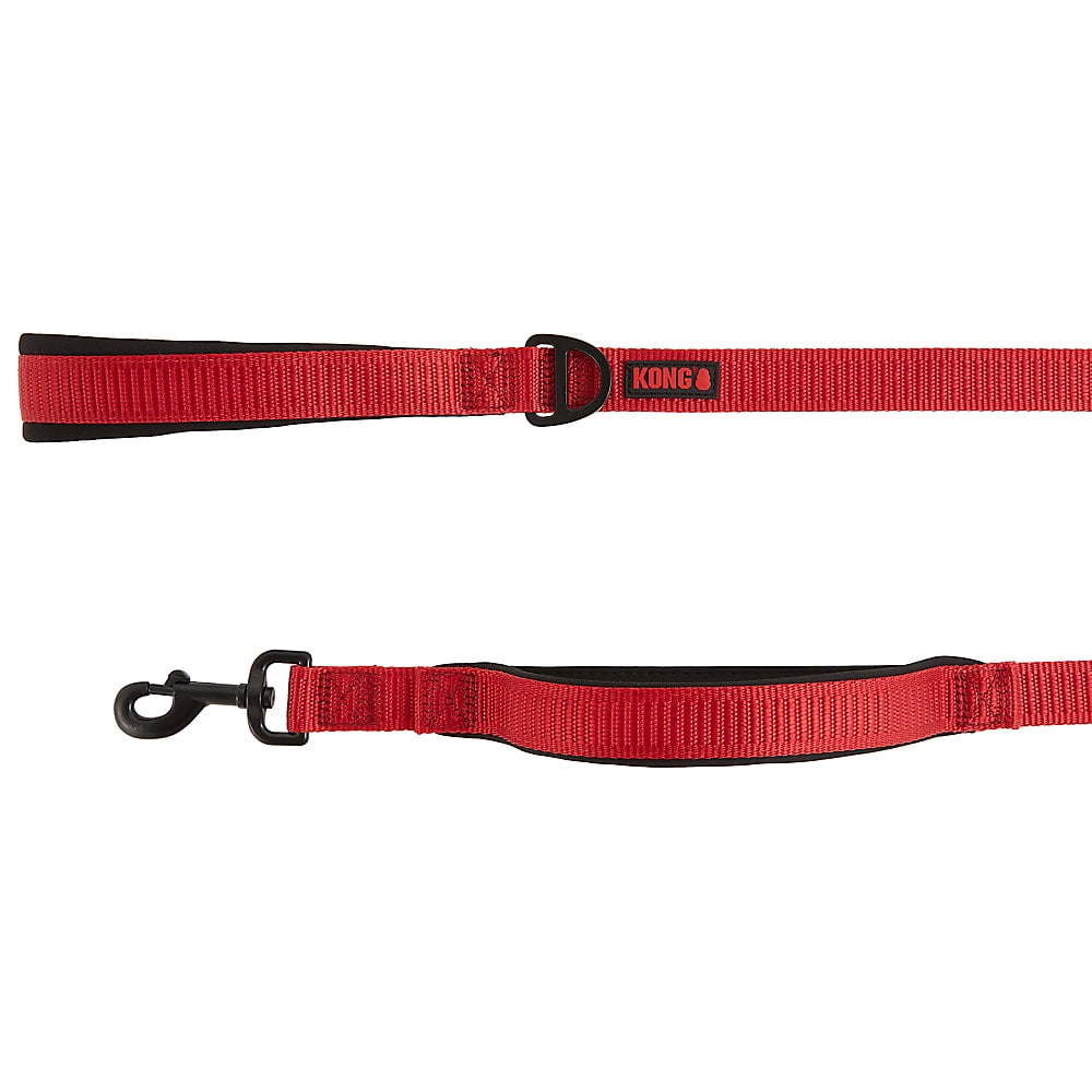 KONG Comfort Traffic Dog Leash 4 ft Durable Leash with Neoprene Comfort Grip Handle for Extra Control Available in Multiple Colors Walmart