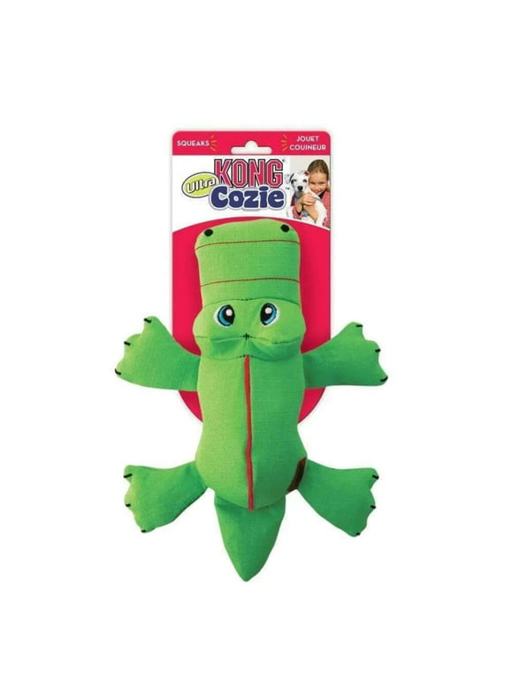 KONG Cozie Ultra Ana Alligator Dog Toy