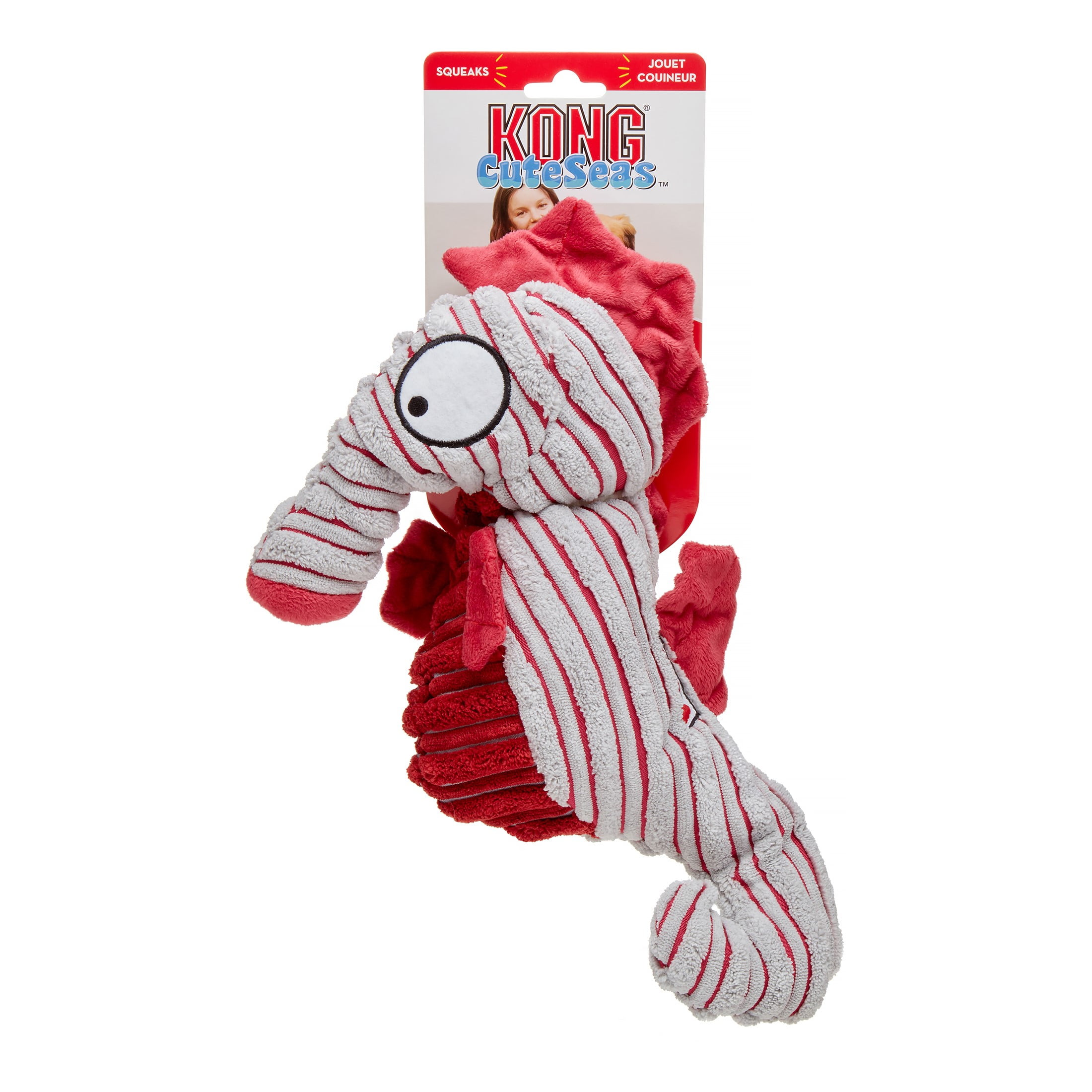 Kong seahorse shop dog toy