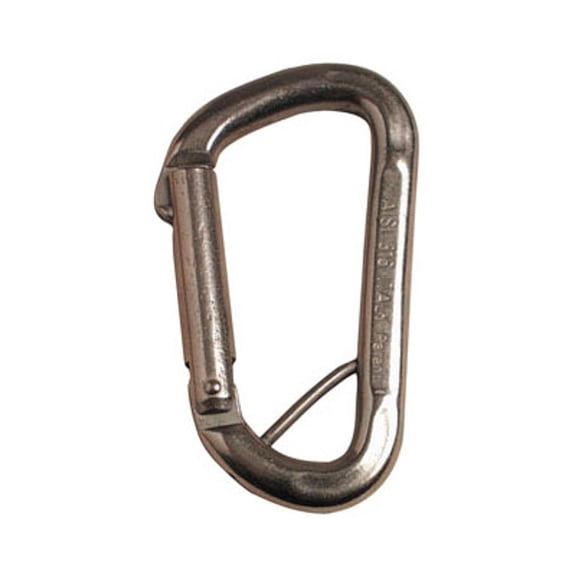 Kong Slideline Stainless Non-Locking Carabiner