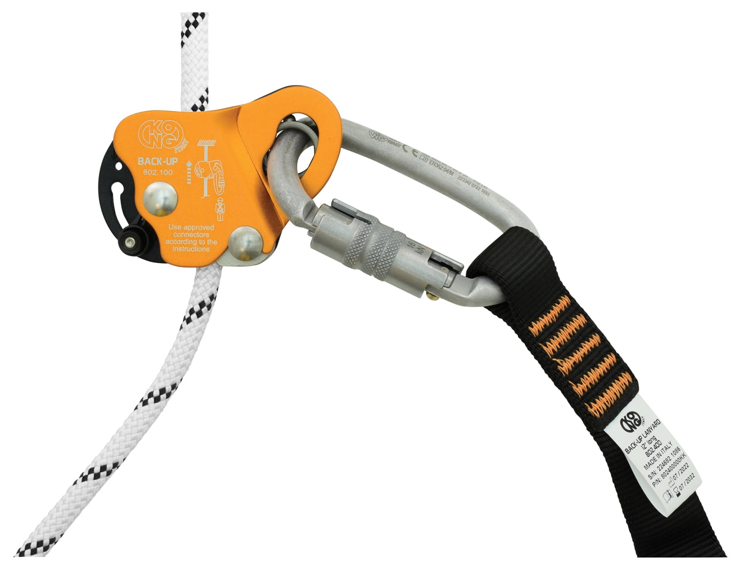 Kong Back-up Fall Arrester: ANSI Certified Rigging Safety Solution ...