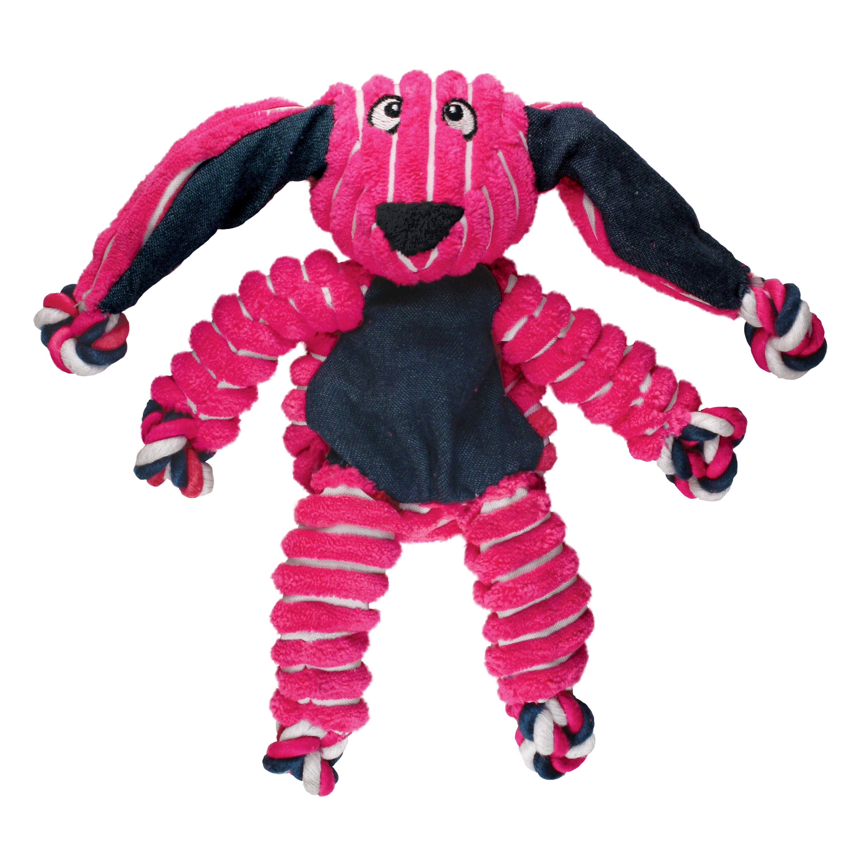 KONG® Floppy Knots Squeaker Dog Toy, Bunny, Small/Medium