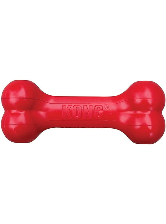 KONG Goodie Bone Durable Dog Toy, Red
