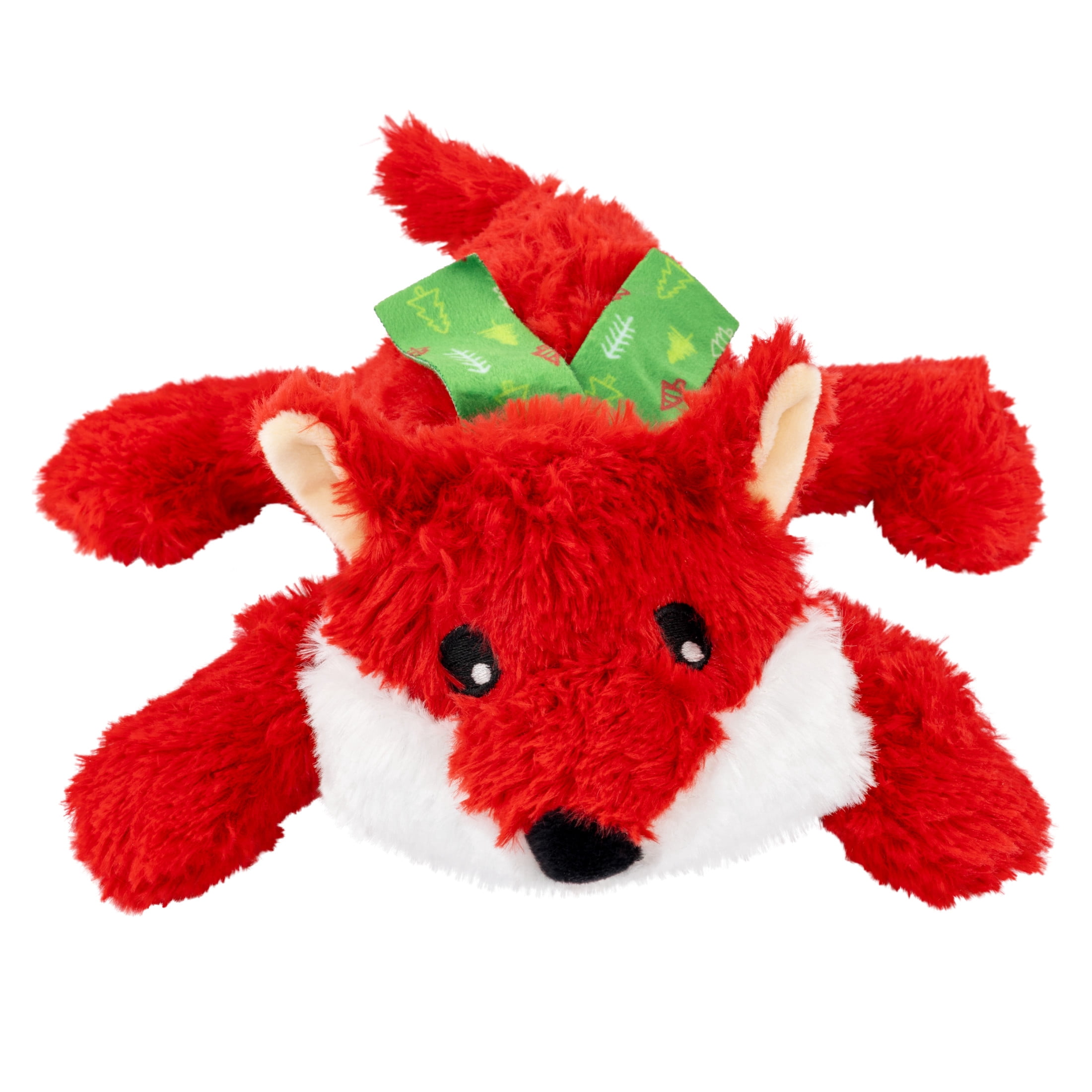 KONG® Holiday Cozie™ Dog Toy, Fox, Red, Medium
