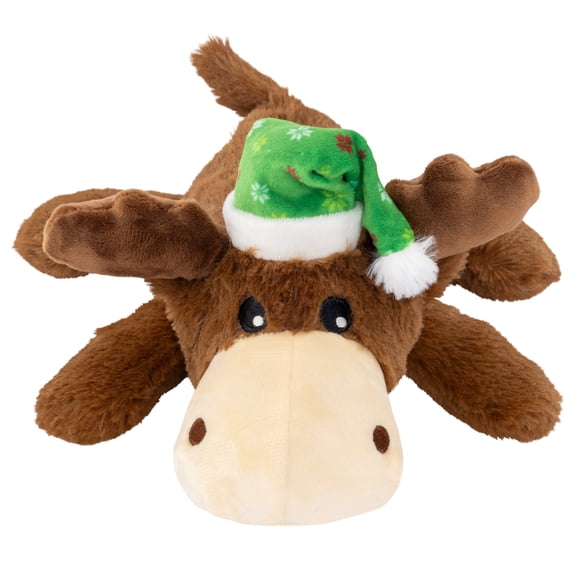 KONG® Holiday Cozie™ Dog Toy, Reindeer, Brown, Medium
