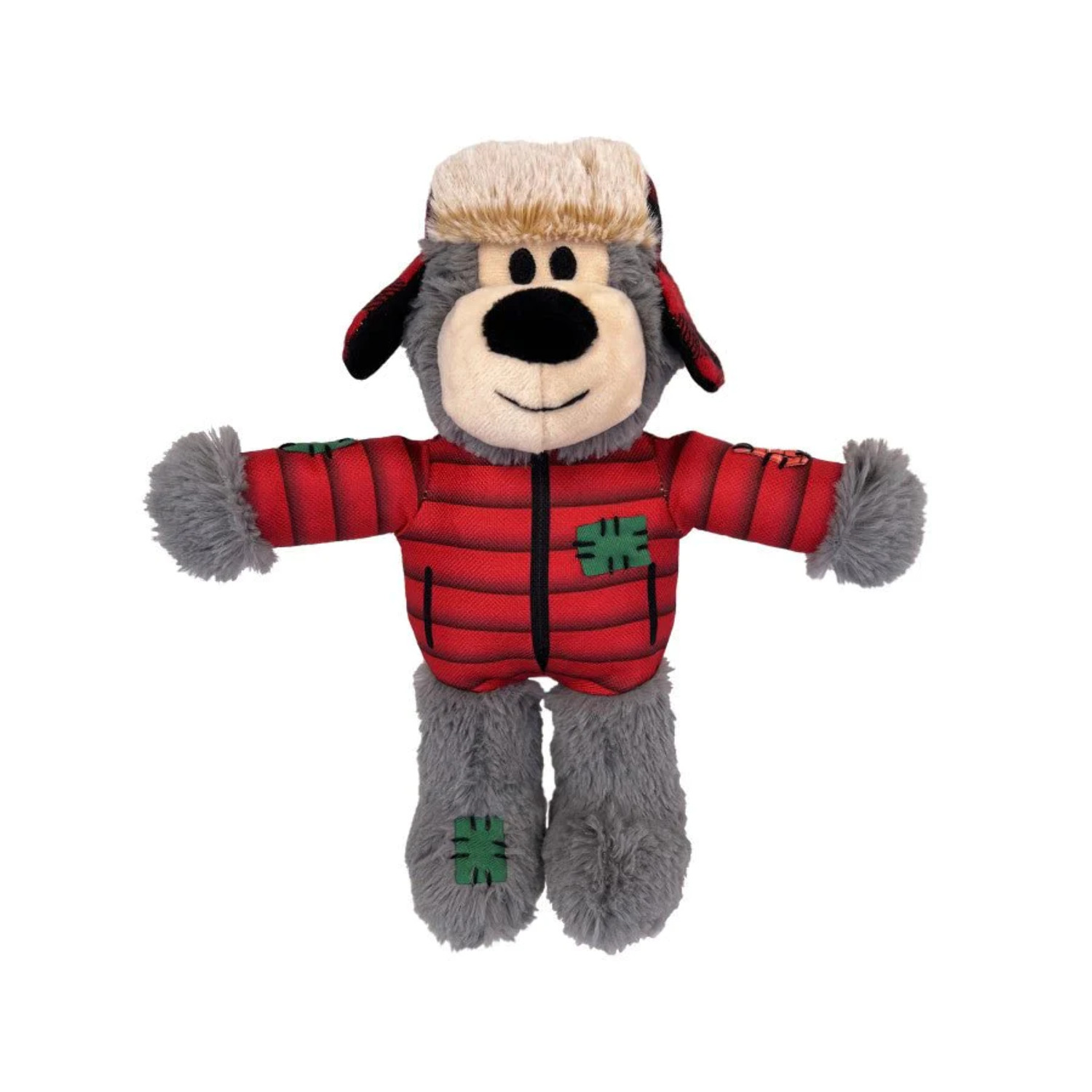 KONG Holiday Wild Knots Bear Dog Toy