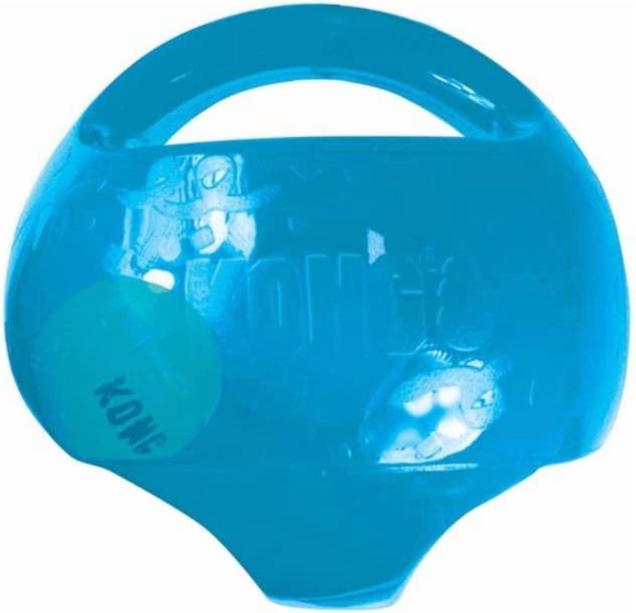 Jumbler Ball - Interactive Toy for Dog & Puppy Playtime Fetch with Tennis Supplies Engaging Play Medium/Large Dogs Assorted Colors