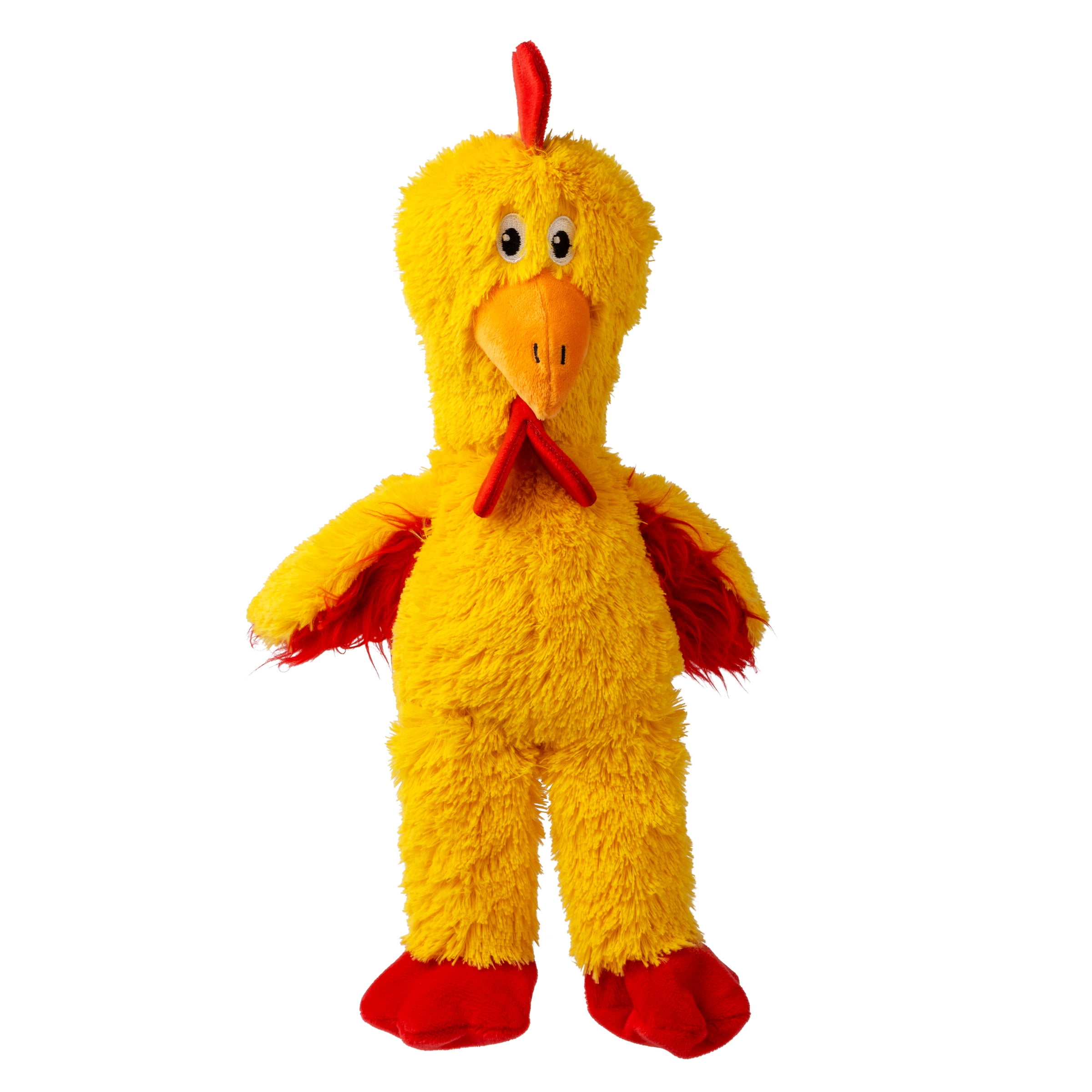 KONG® Knots, LocalFinds Chewable 1-Piece Knot Chicken with 2 Squeakers, M/L (1 Pack)
