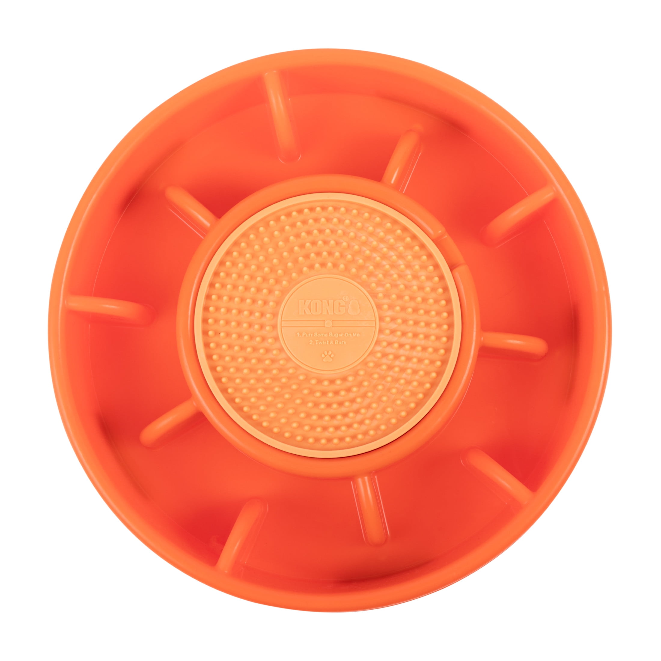 KONG Licks Mealtime Treat and Slow Feeder for Dogs, Large