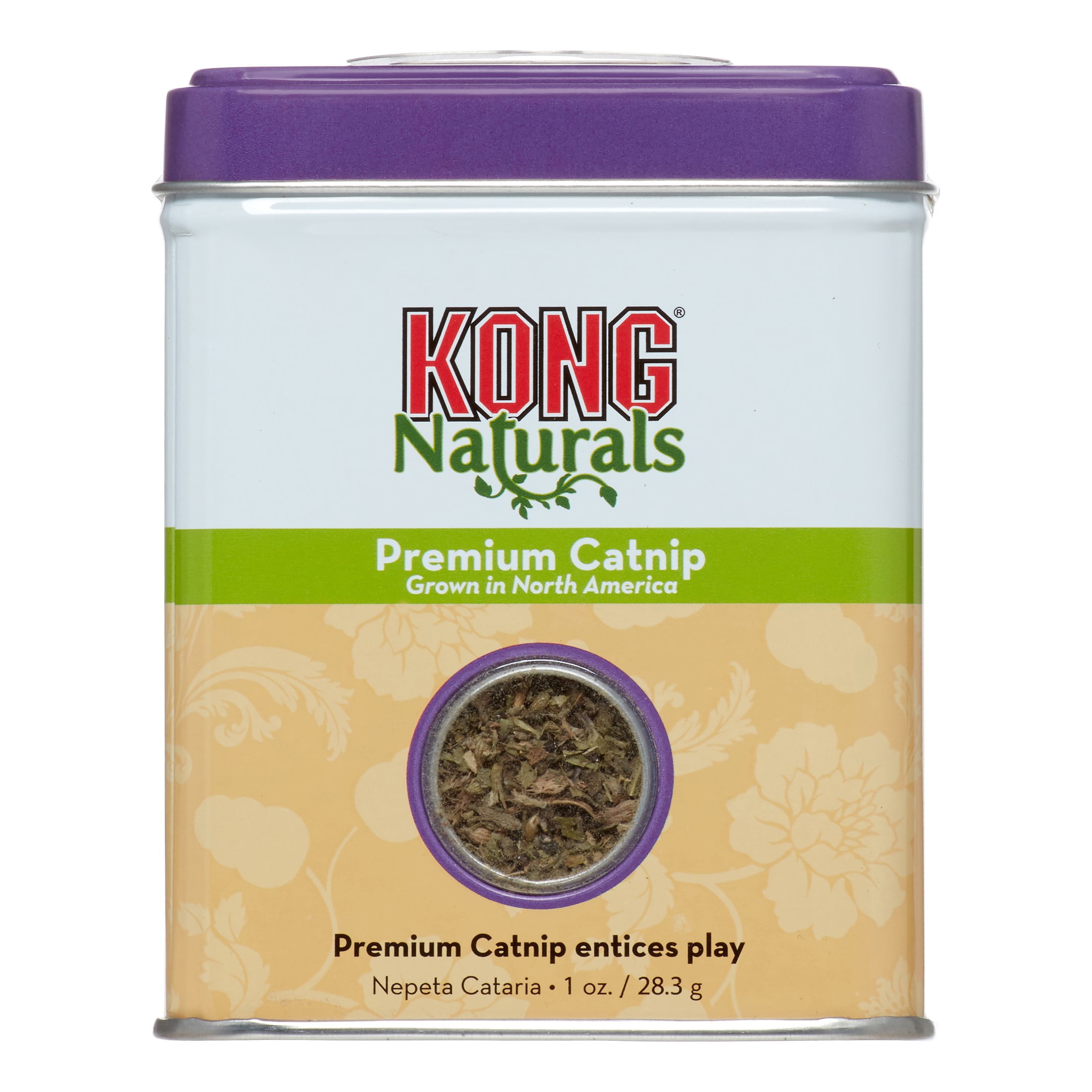 View of KONG Naturals Premium Catnip, 1 Oz - Walmart.com