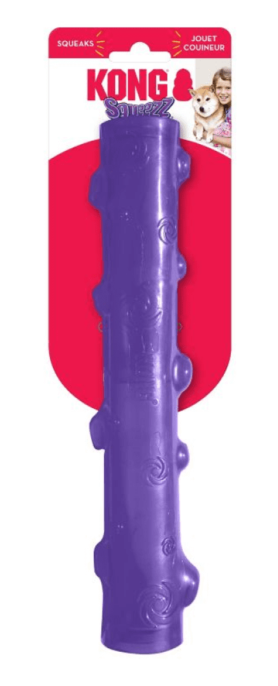 KONG PSSI Squeezz Stick Dog Chew Toy, Large, Assorted Colors - Walmart.com