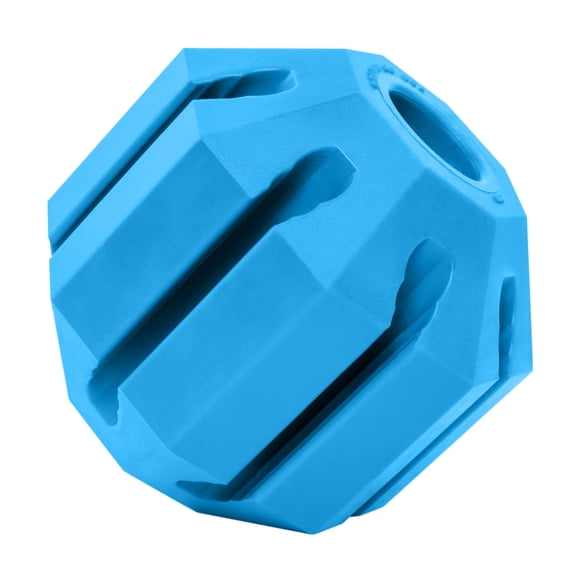 KONG® Puppy Activity Ball Soothing Dog Toy, Blue, Small for Beginner Chewers