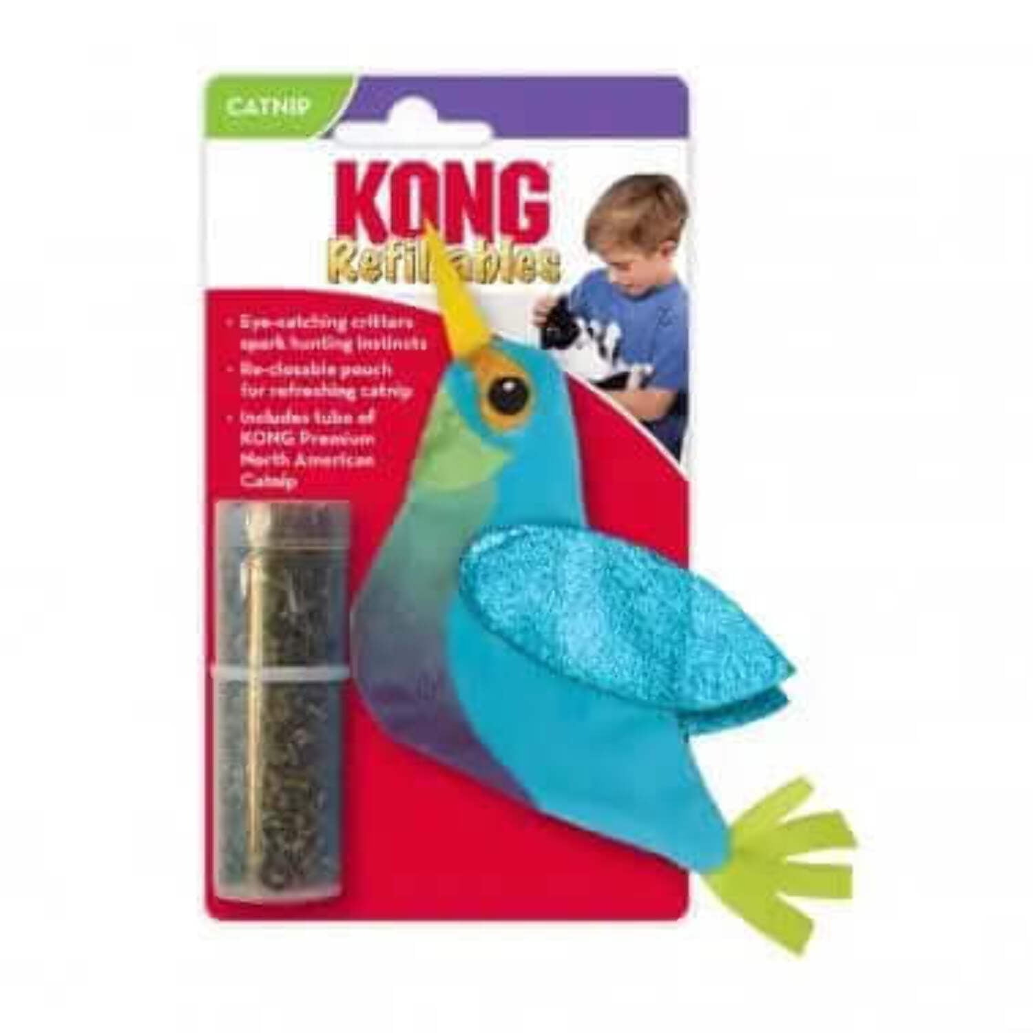 KONG Refillable Catnip Cat Toy