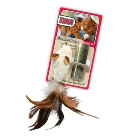 KONG Feather Mouse Catnip Toy