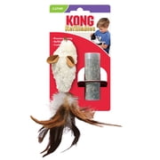 KONGÂ® Refillables Catnip Toy, Feather Mouse, with Premium North American Catnip