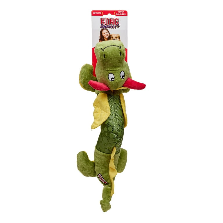KONG Shaker Dragon Multi Colored Large Xlarge