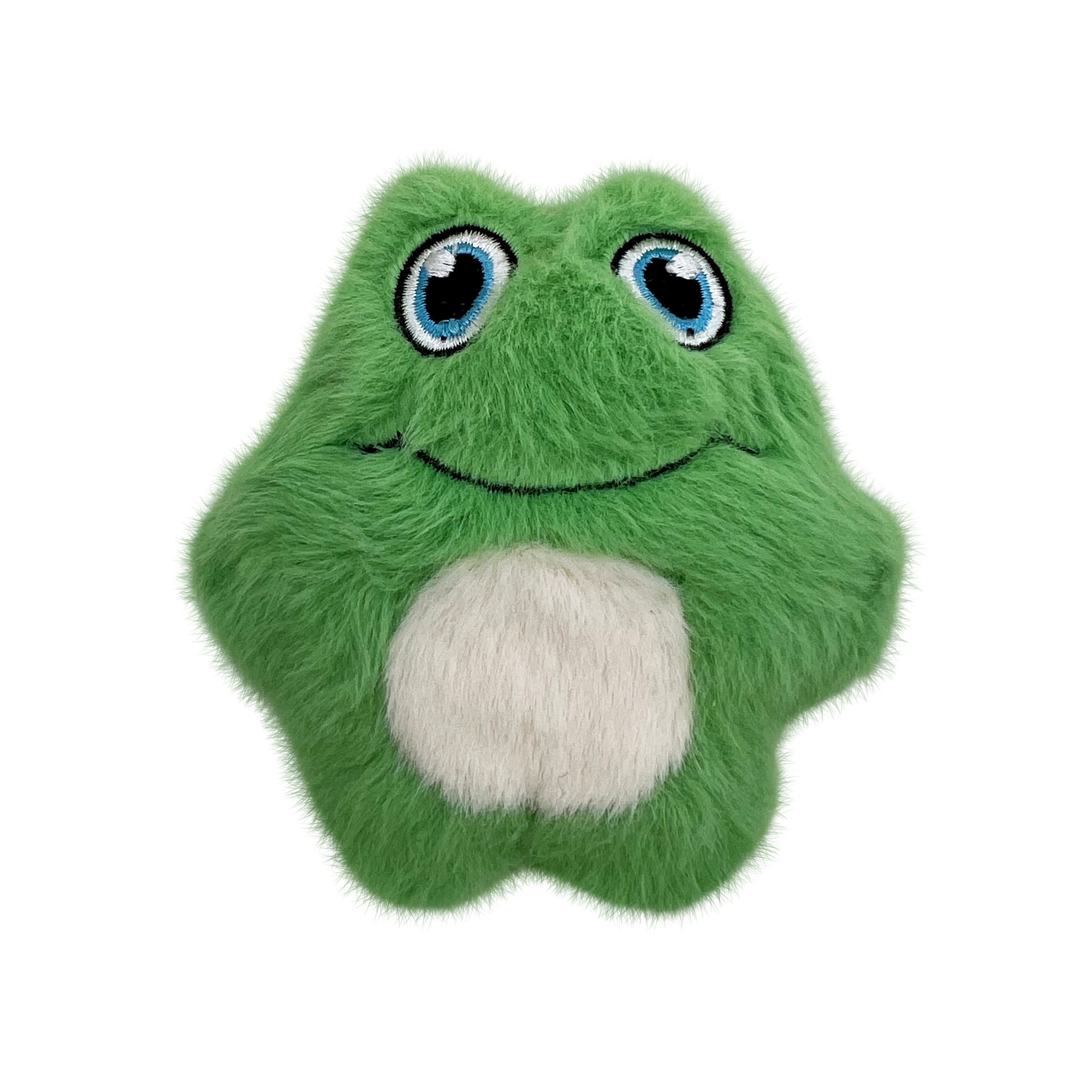 KONG® Snuzzles Mini Plush Squeaker Dog Toy, Frog, Extra Small