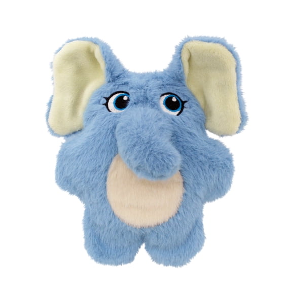 KONG Snuzzles Kiddos Plush Squeaker Dog Toy, Elephant, Small