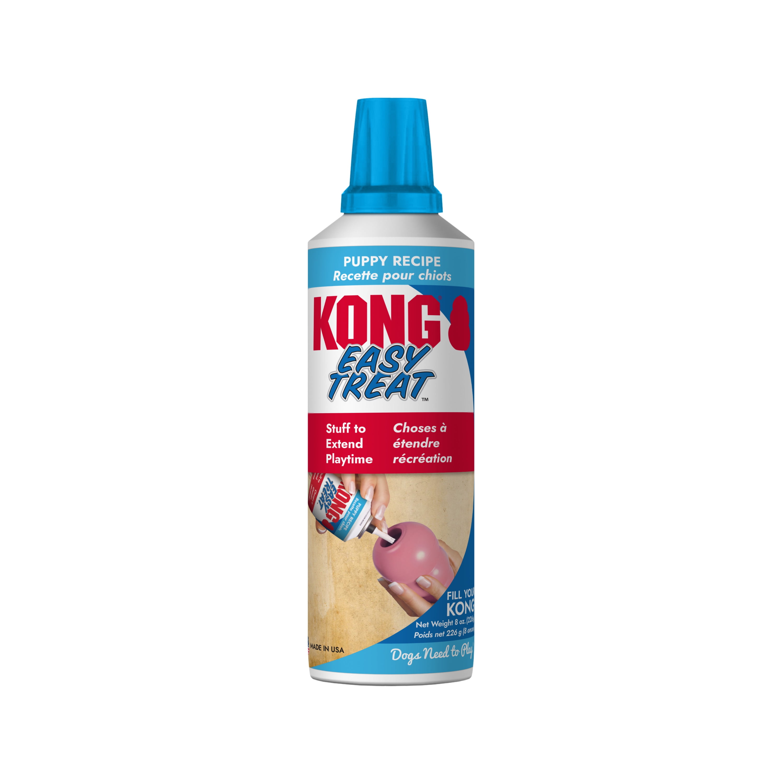 KONG® Stuff' N Easy Treat Puppy Dog Treat, Chicken Liver, 8 Ounces