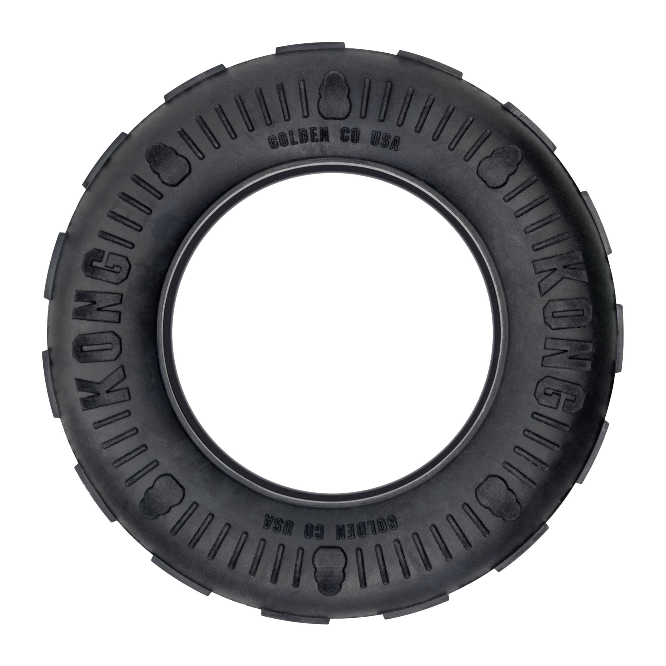 KONG® Extreme Tire Durable Dog Toy, Black, Small, for Dogs Up to 20 lbs